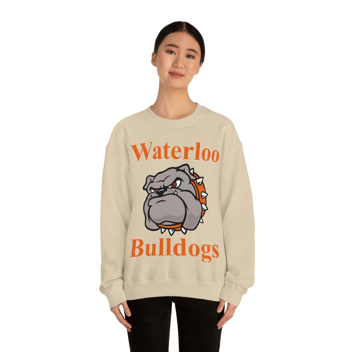 Waterloo Bulldogs Unisex Heavy Blend Crewneck Sweatshirt