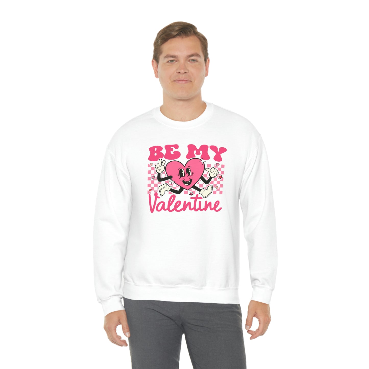 "Be My Valentine" Unisex Heavy Blend™ Crewneck Sweatshirt