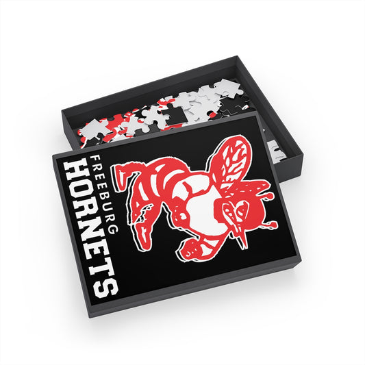 Freeburg Hornets Black Puzzle (96, 252, 500, 1000-Piece)