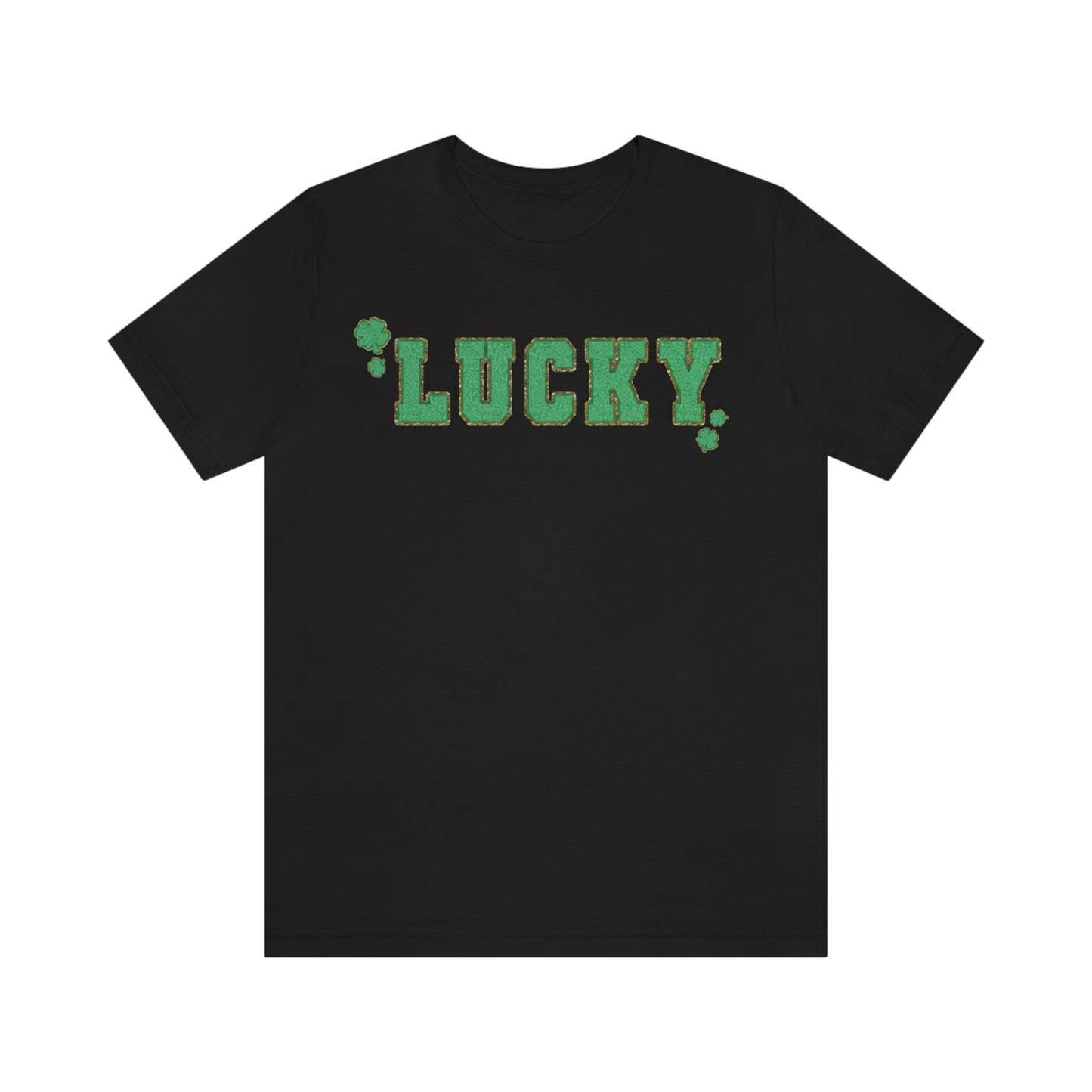St. Patrick's Day "Lucky" Unisex Jersey Short Sleeve Tee