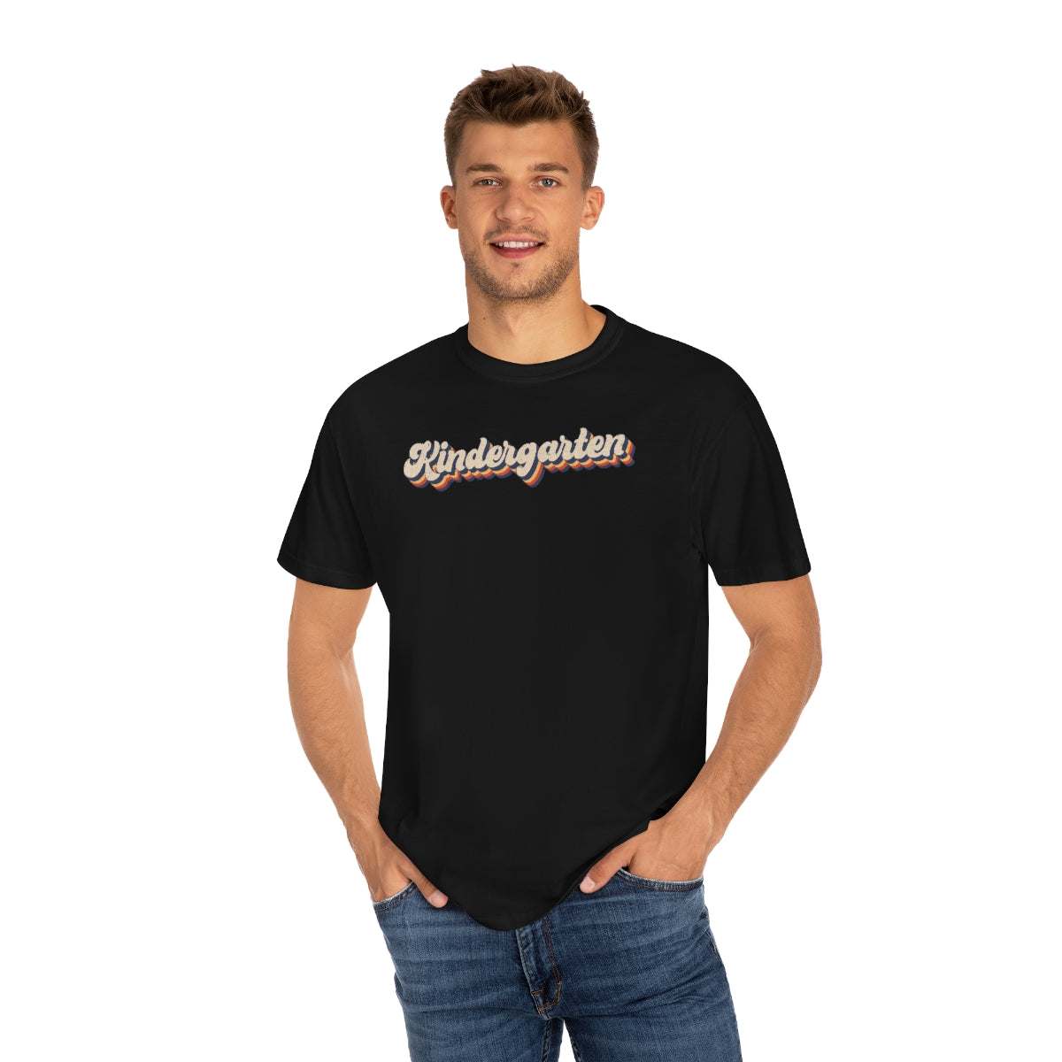 Retro Kindergarten Unisex Garment-Dyed Comfort Colors PREMIUM T-shirt