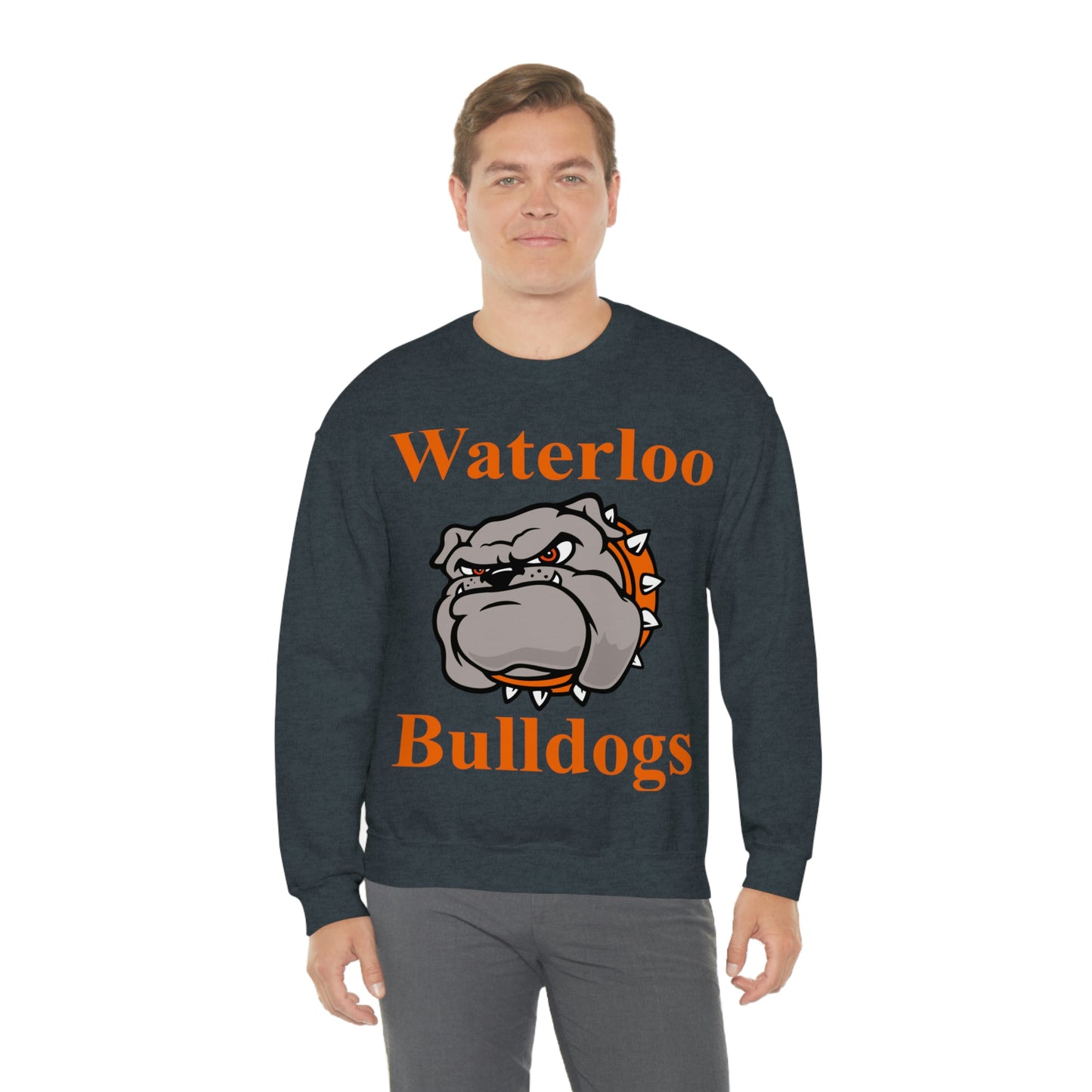 Waterloo Bulldogs Unisex Heavy Blend Crewneck Sweatshirt
