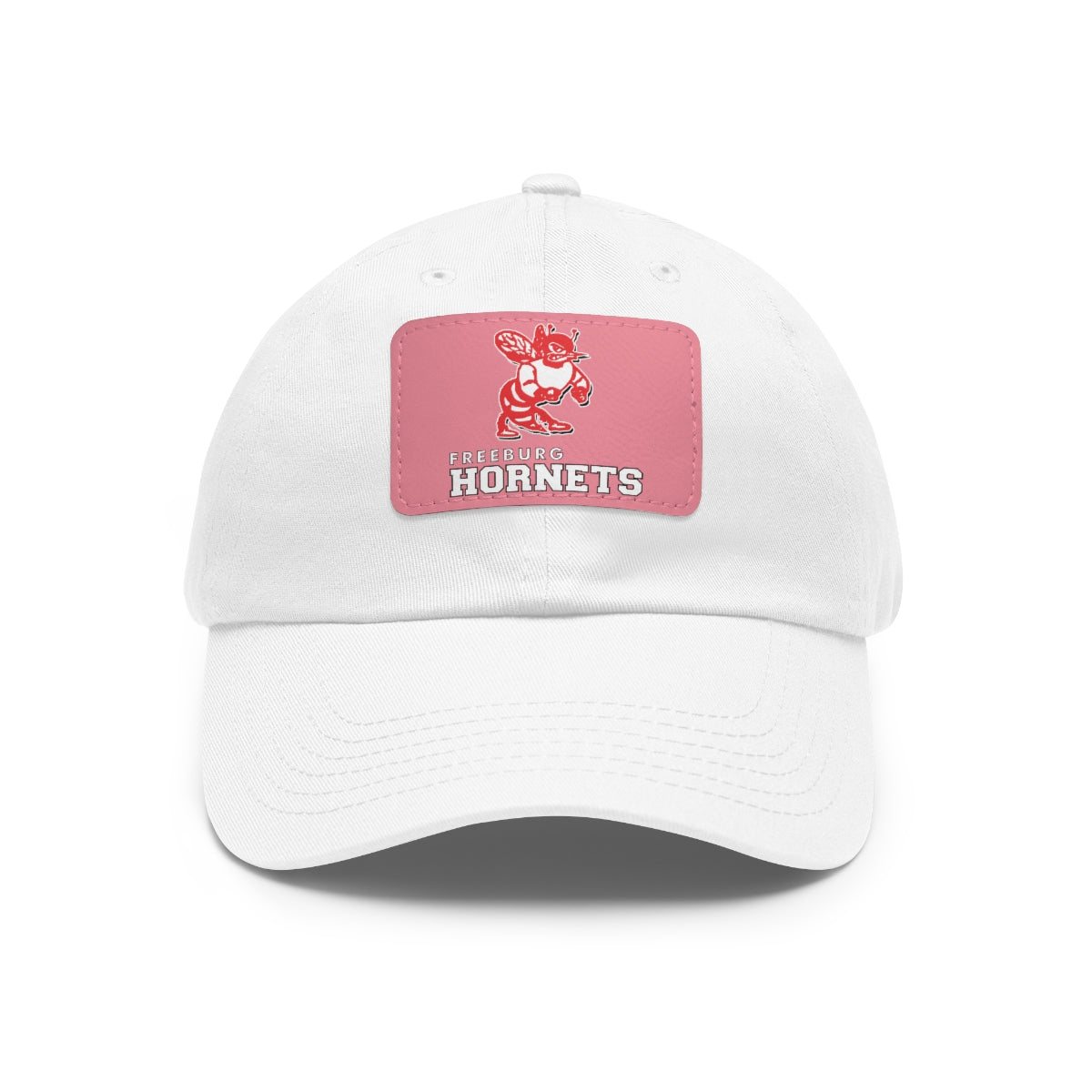 Freeburg Hornet Dad Hat with Leather Patch