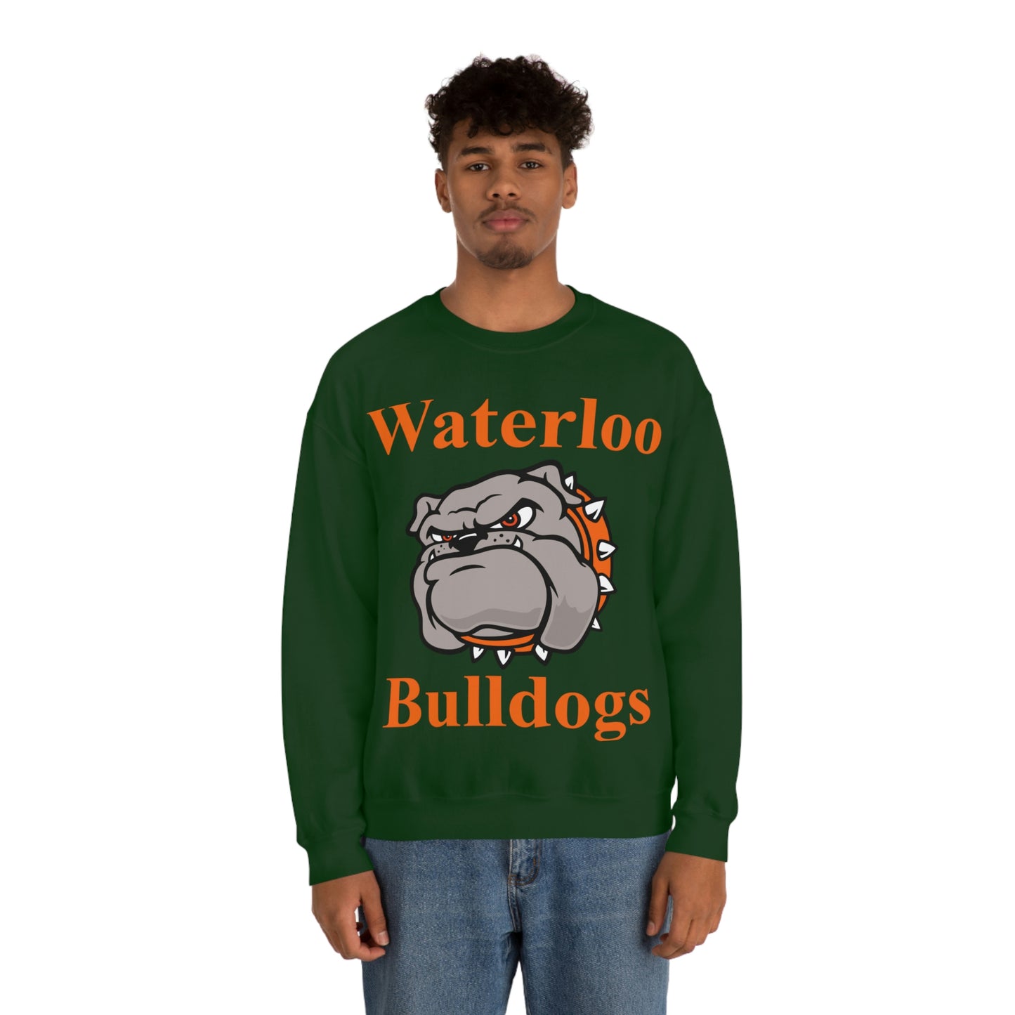 Waterloo Bulldogs Unisex Heavy Blend Crewneck Sweatshirt