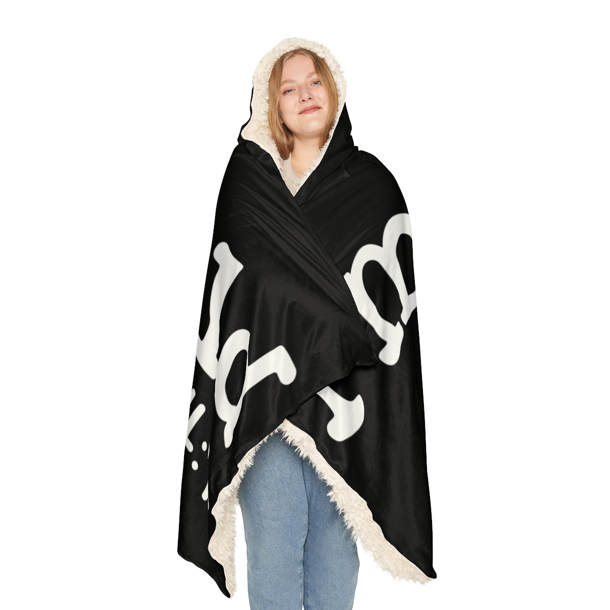 Black "I'm Cold 24-7" Snuggle Blanket