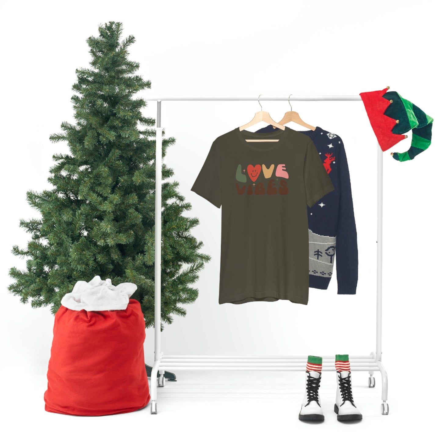 "Love Vibes" Unisex Jersey Short Sleeve Tee