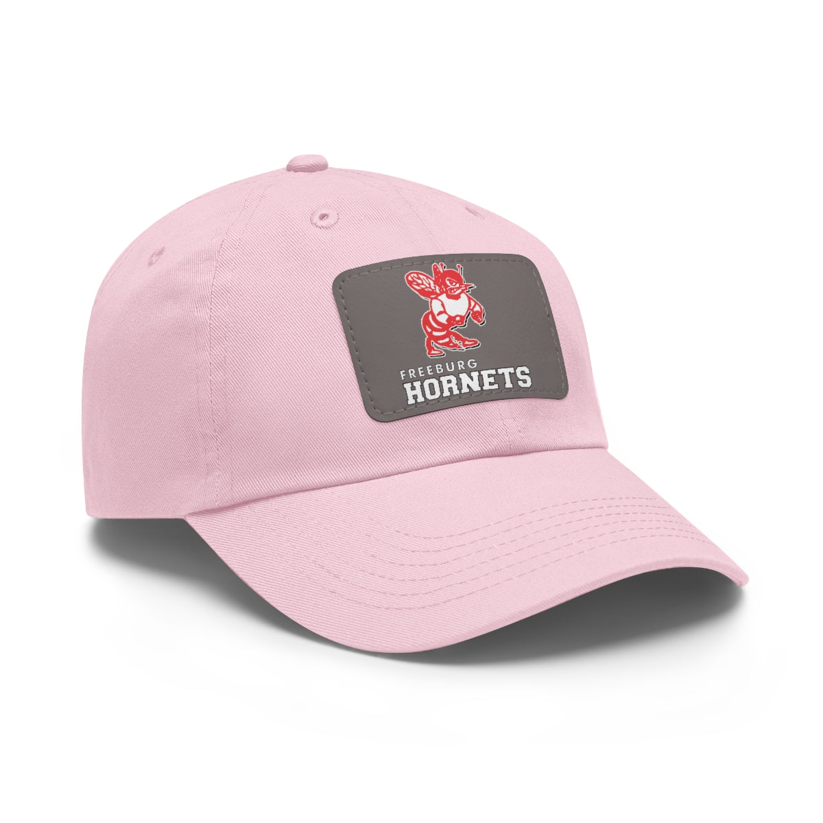 Freeburg Hornet Dad Hat with Leather Patch