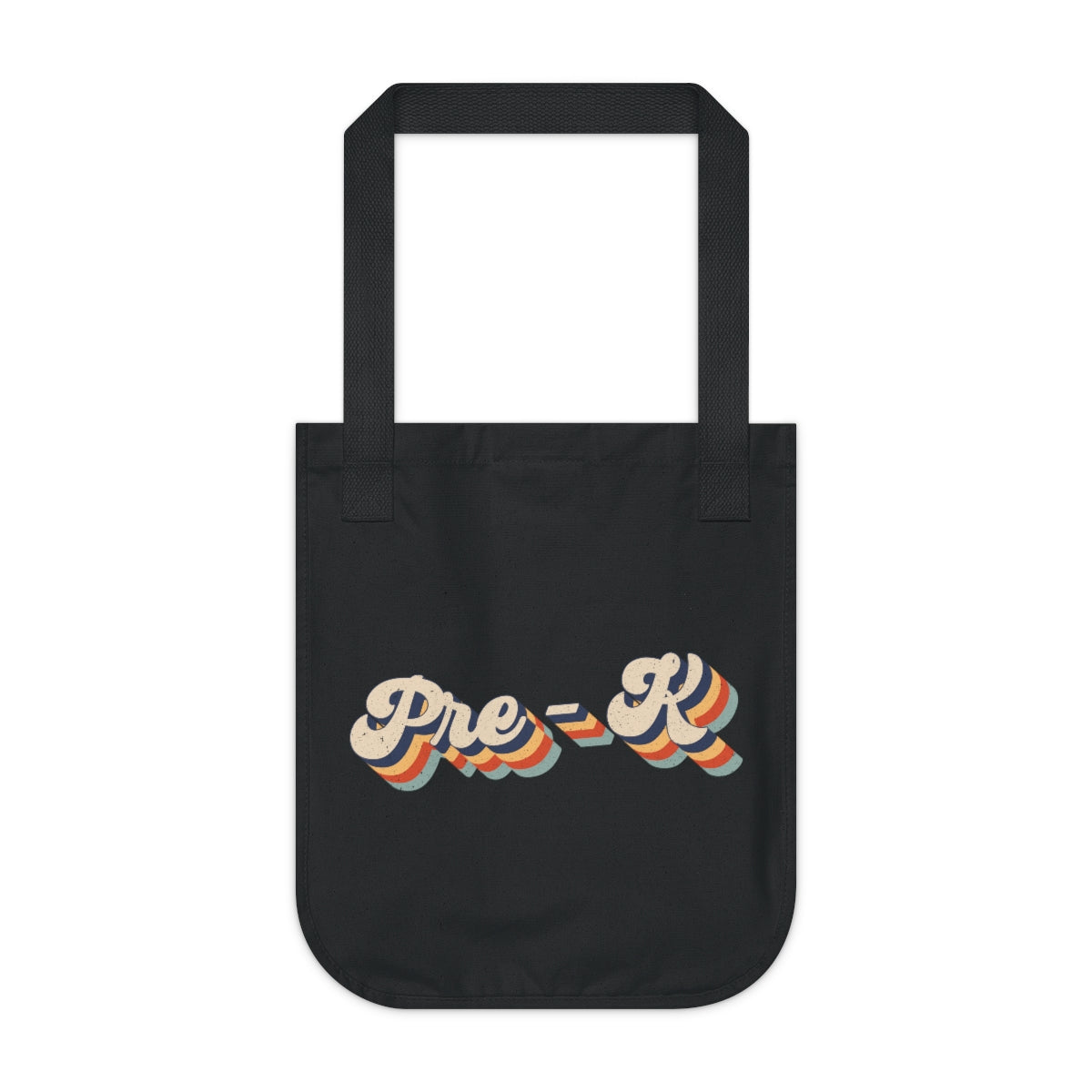 Pre-K Organic Canvas Tote Bag