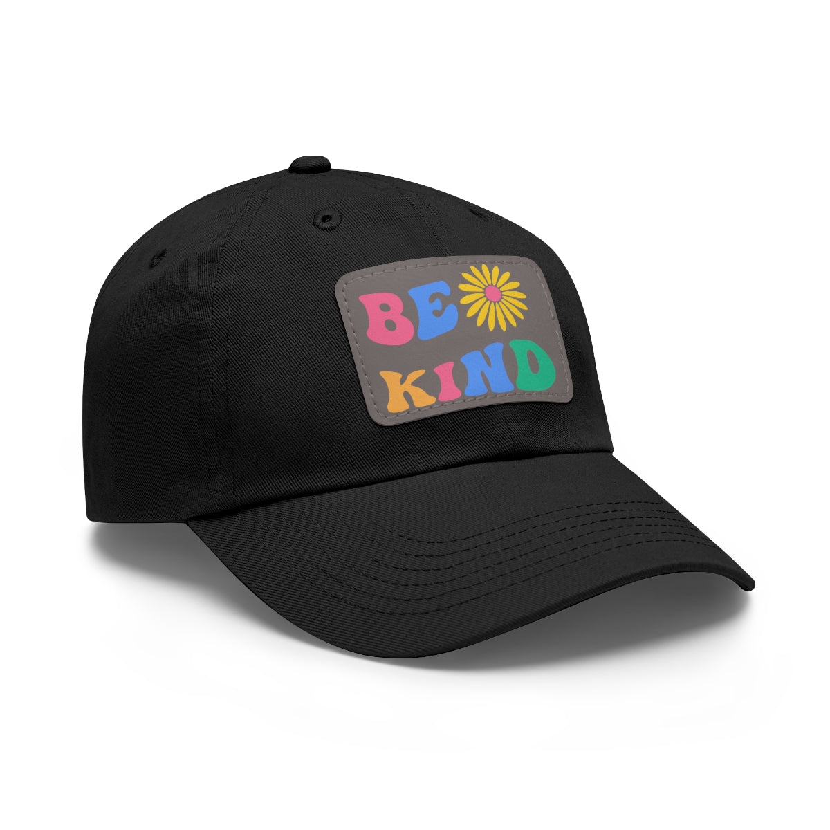 Be Kind Dad Hat with Leather Patch