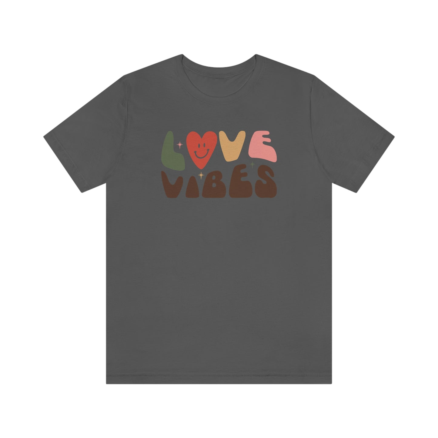 "Love Vibes" Unisex Jersey Short Sleeve Tee