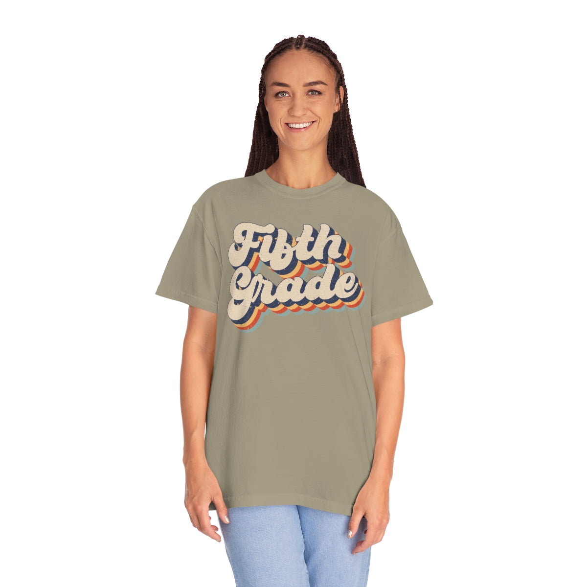 Retro Fifth Grade Unisex Garment-Dyed Comfort Colors PREMIUM T-shirt