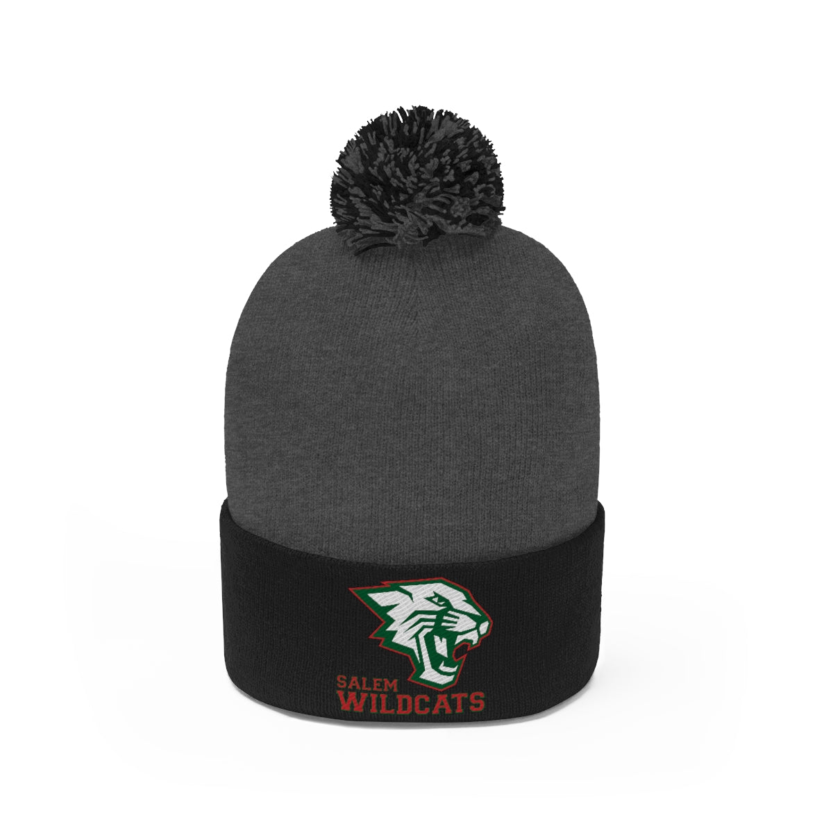 Salem Wildcats Pom Pom Beanie