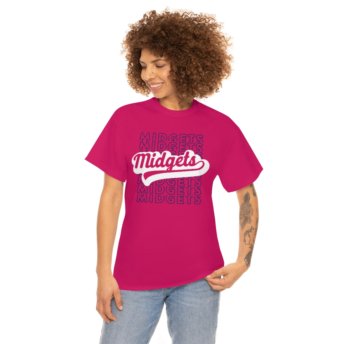 Midget Tail Unisex Heavy Cotton Tee