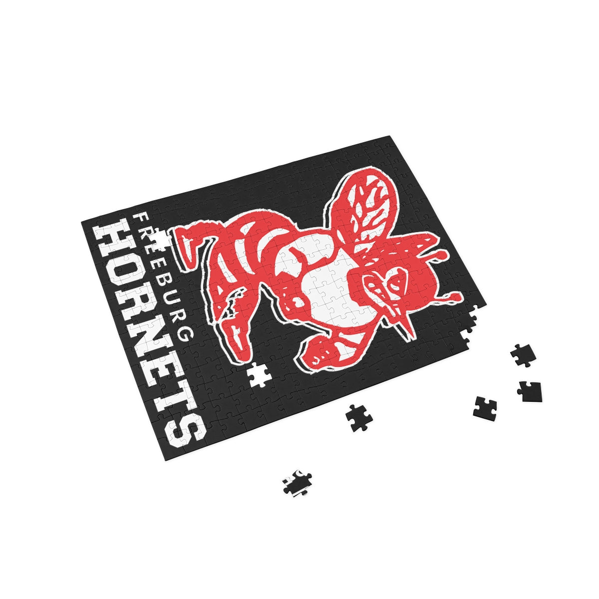 Freeburg Hornets Black Puzzle (96, 252, 500, 1000-Piece)