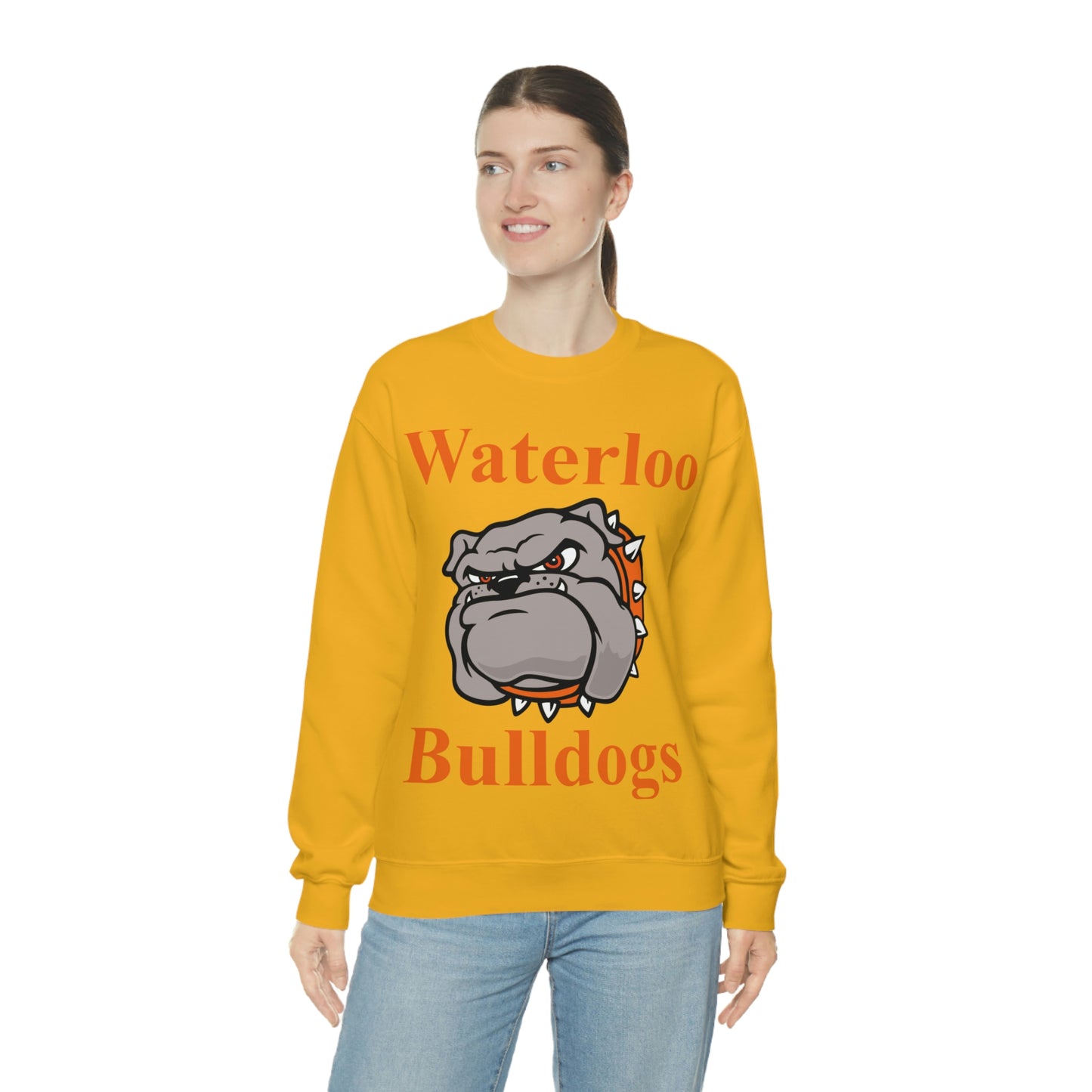 Waterloo Bulldogs Unisex Heavy Blend Crewneck Sweatshirt