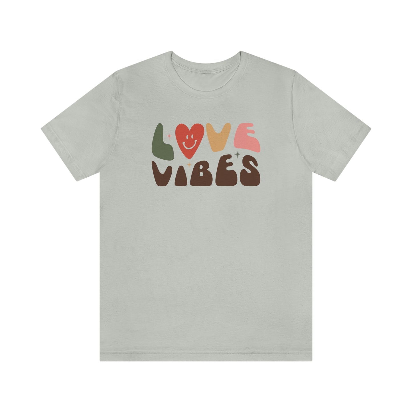 "Love Vibes" Unisex Jersey Short Sleeve Tee