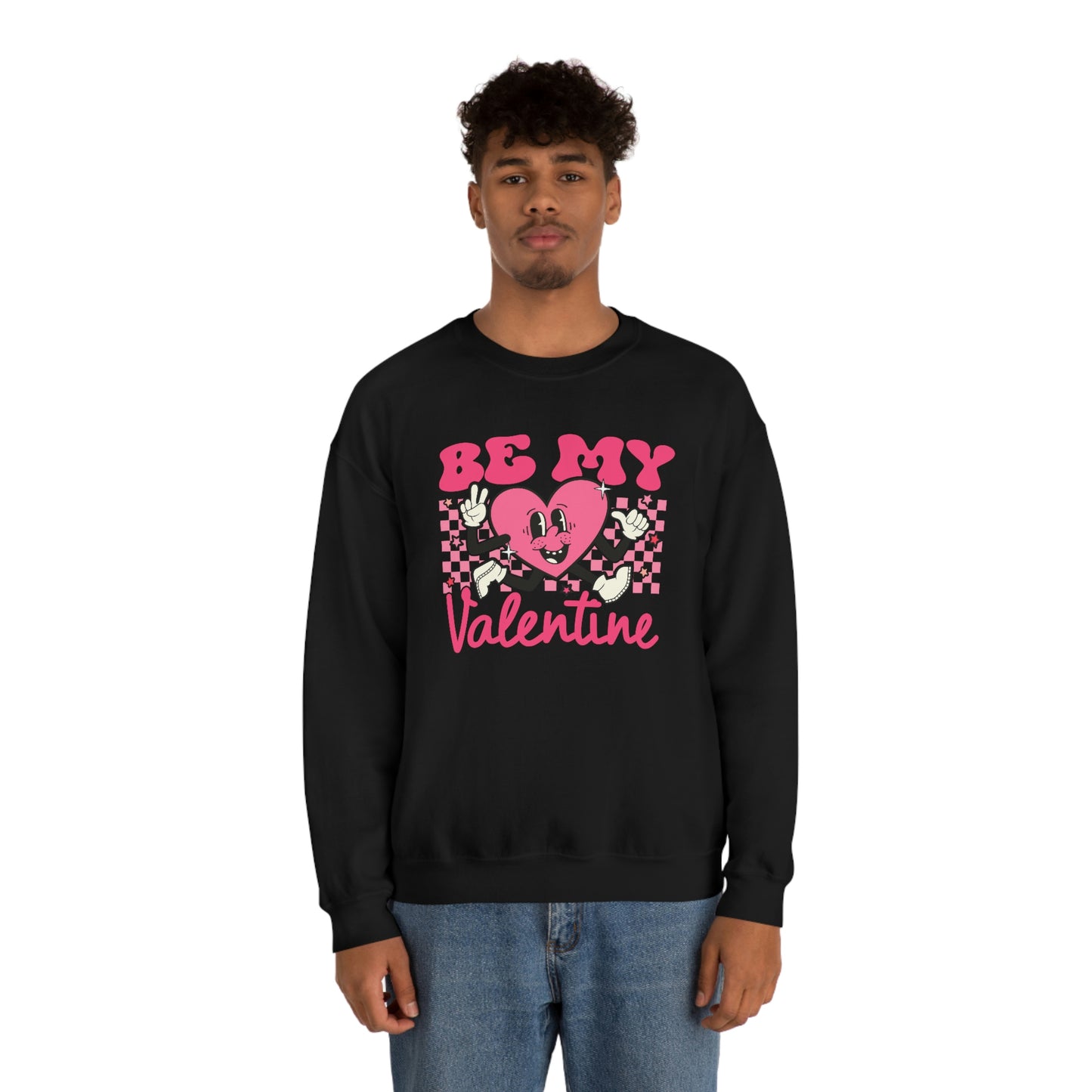 "Be My Valentine" Unisex Heavy Blend™ Crewneck Sweatshirt
