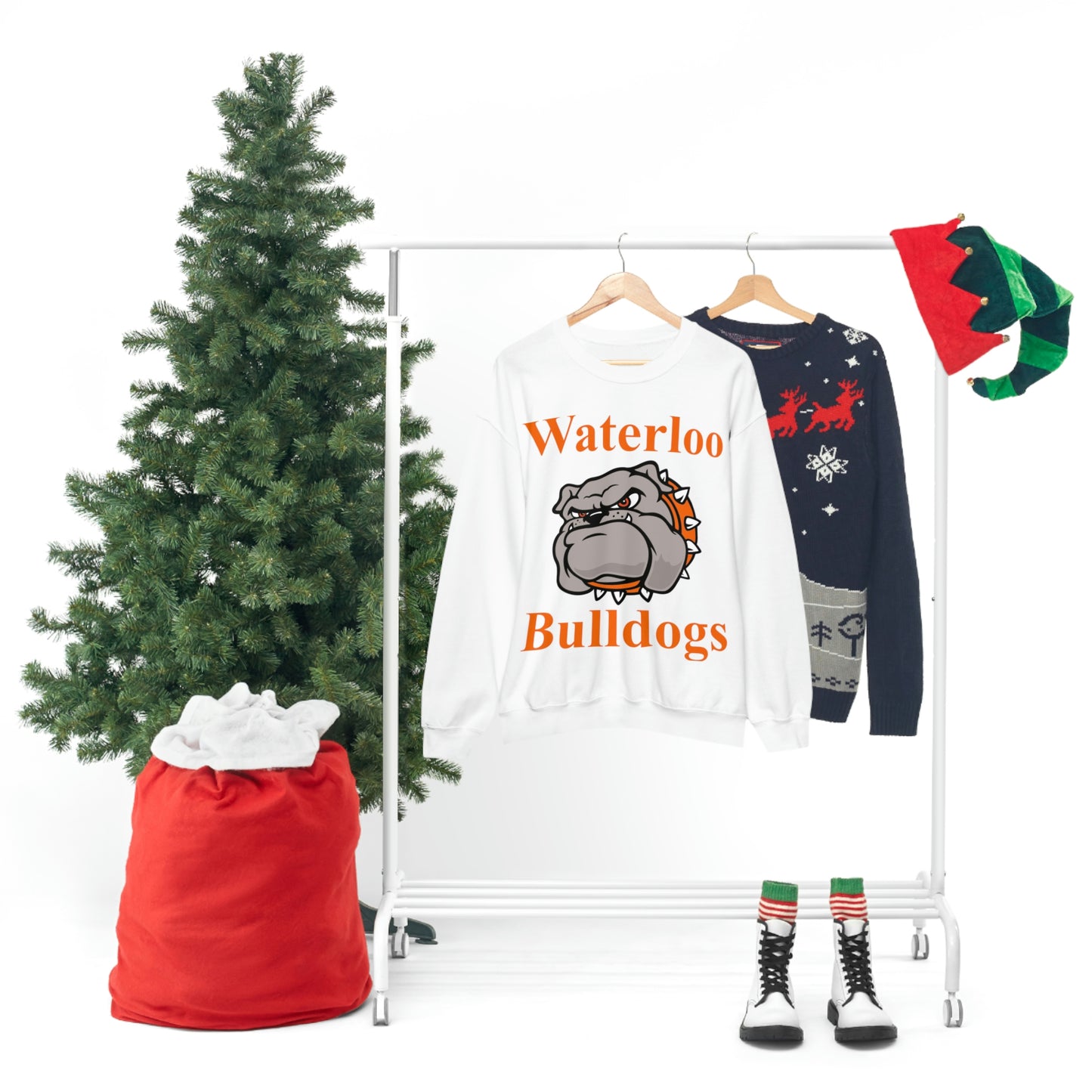 Waterloo Bulldogs Unisex Heavy Blend Crewneck Sweatshirt