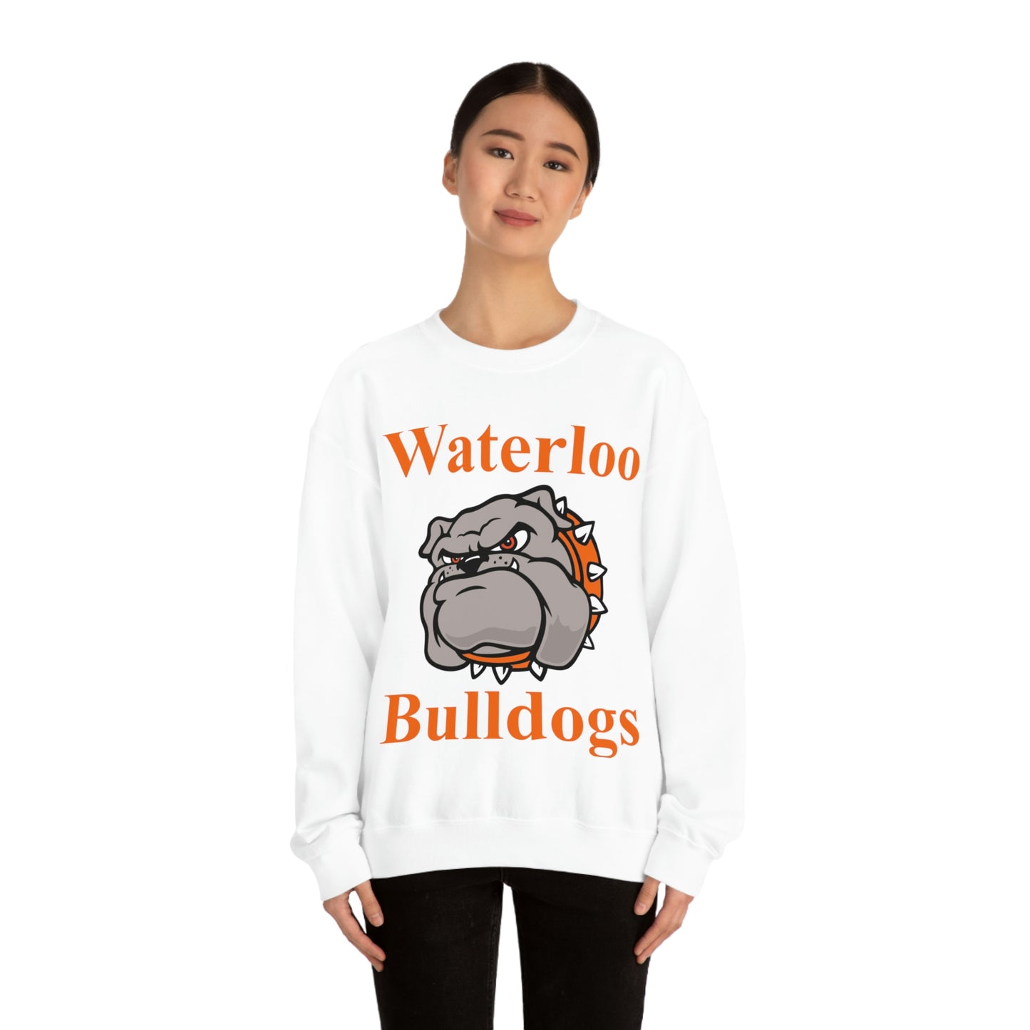 Waterloo Bulldogs Unisex Heavy Blend Crewneck Sweatshirt