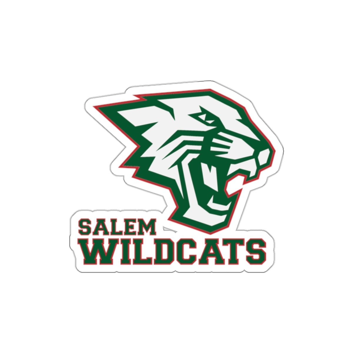Salem Wildcats Die-Cut Stickers