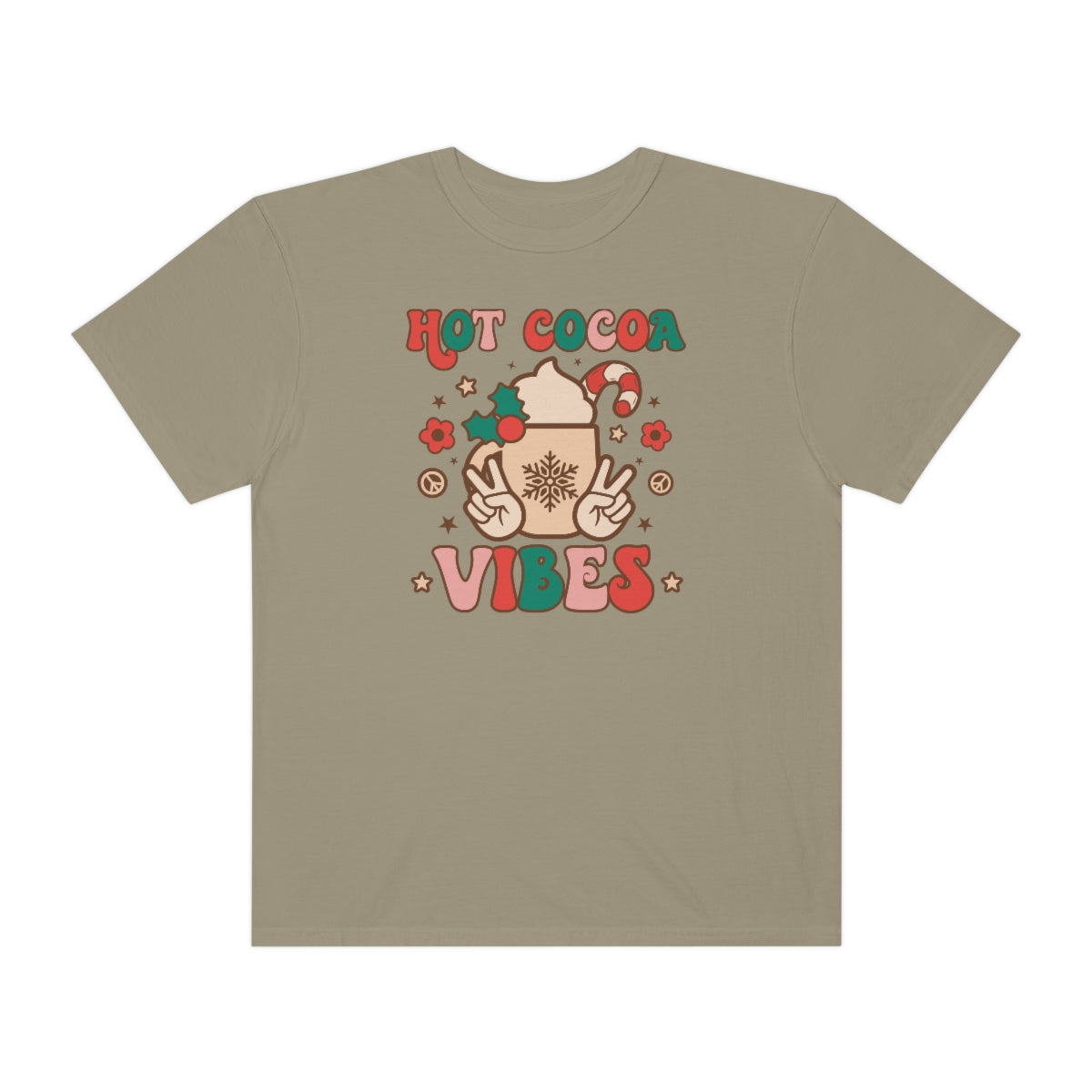 Hot Cocoa Vibes Unisex Garment-Dyed Comfort Colors PREMIUM T-shirt