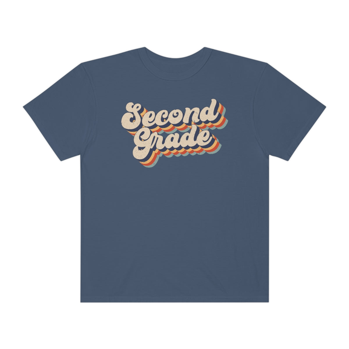 Retro Second Grade Unisex Garment-Dyed Comfort Colors PREMIUM T-shirt