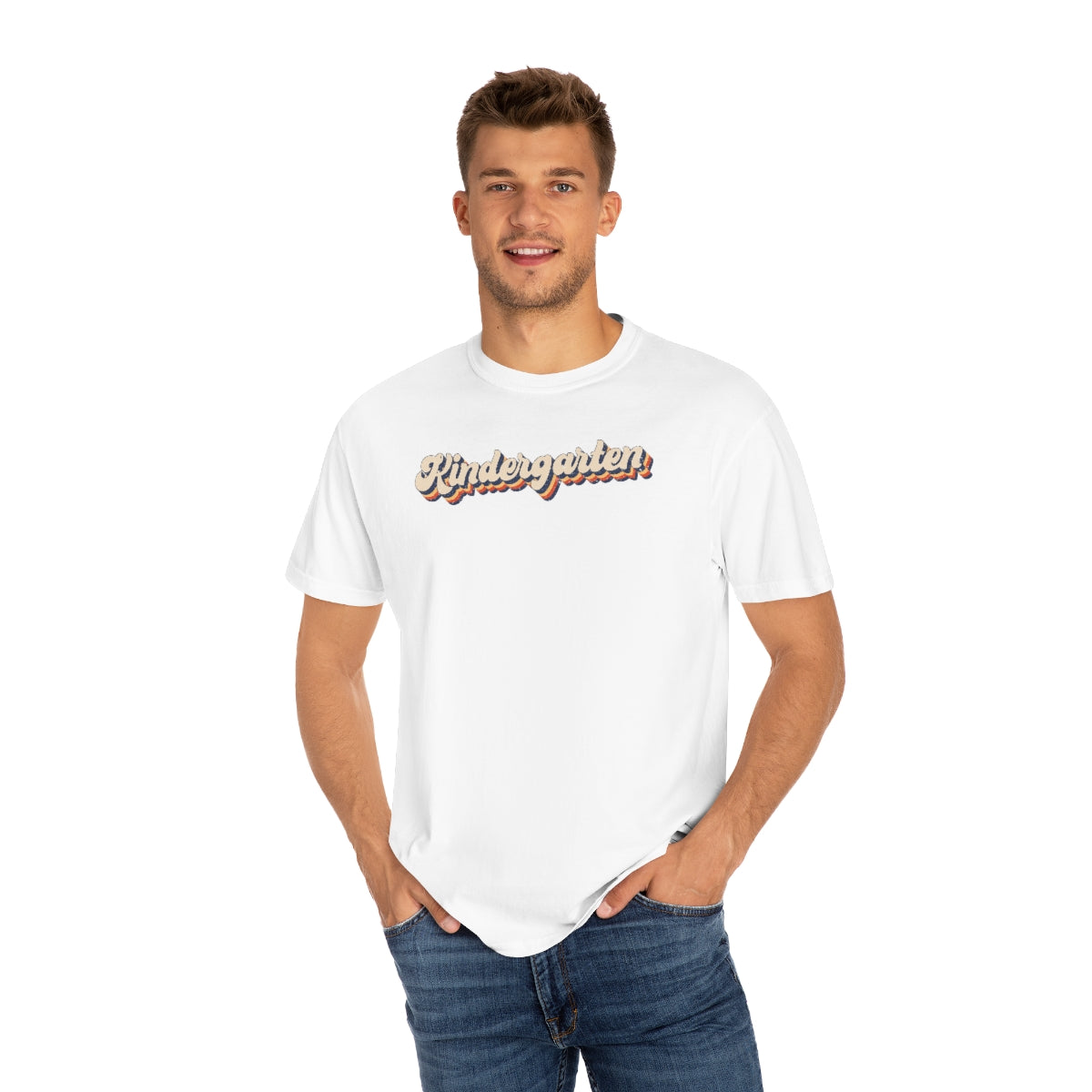 Retro Kindergarten Unisex Garment-Dyed Comfort Colors PREMIUM T-shirt