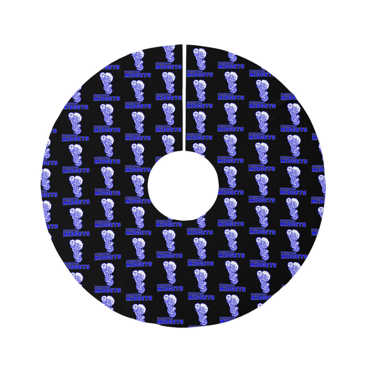 Freeburg Midget Black Round Tree Skirt