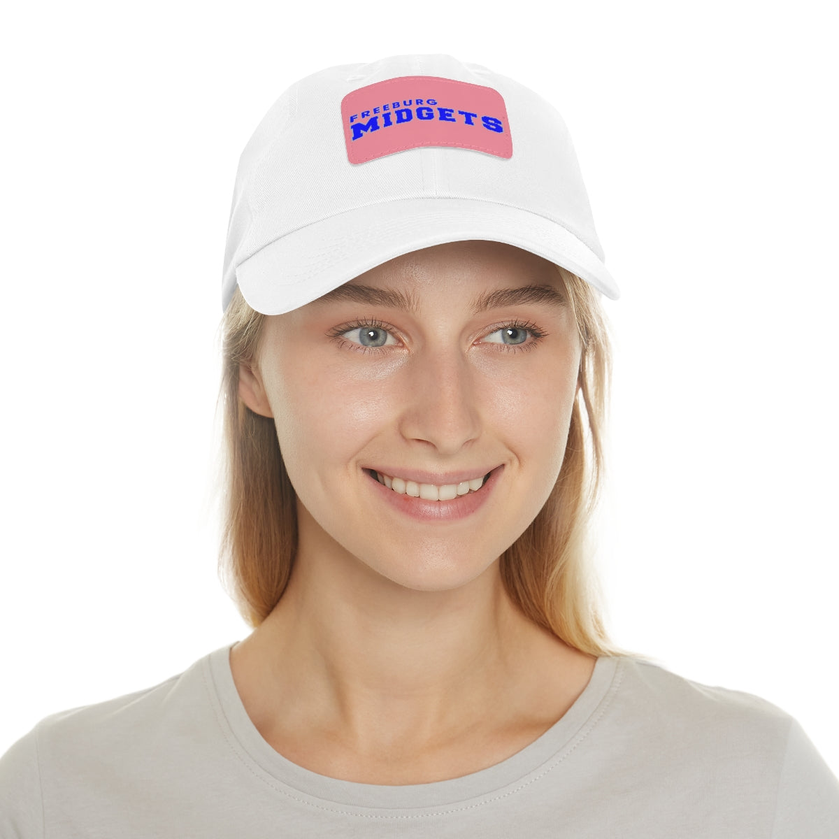 Freeburg Midgets Varsity Letters Dad Hat with Leather Patch