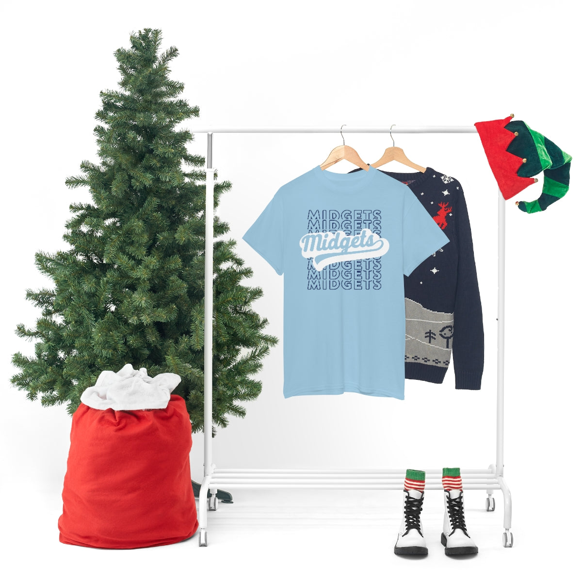 Midget Tail Unisex Heavy Cotton Tee