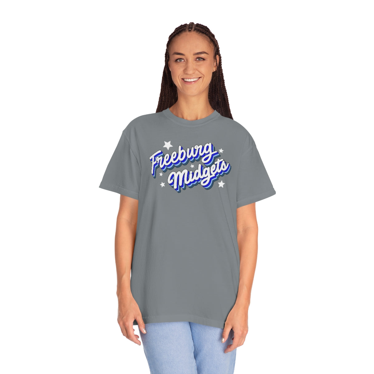 Retro Freeburg Midgets Unisex Garment-Dyed Comfort Colors PREMIUM T-shirt