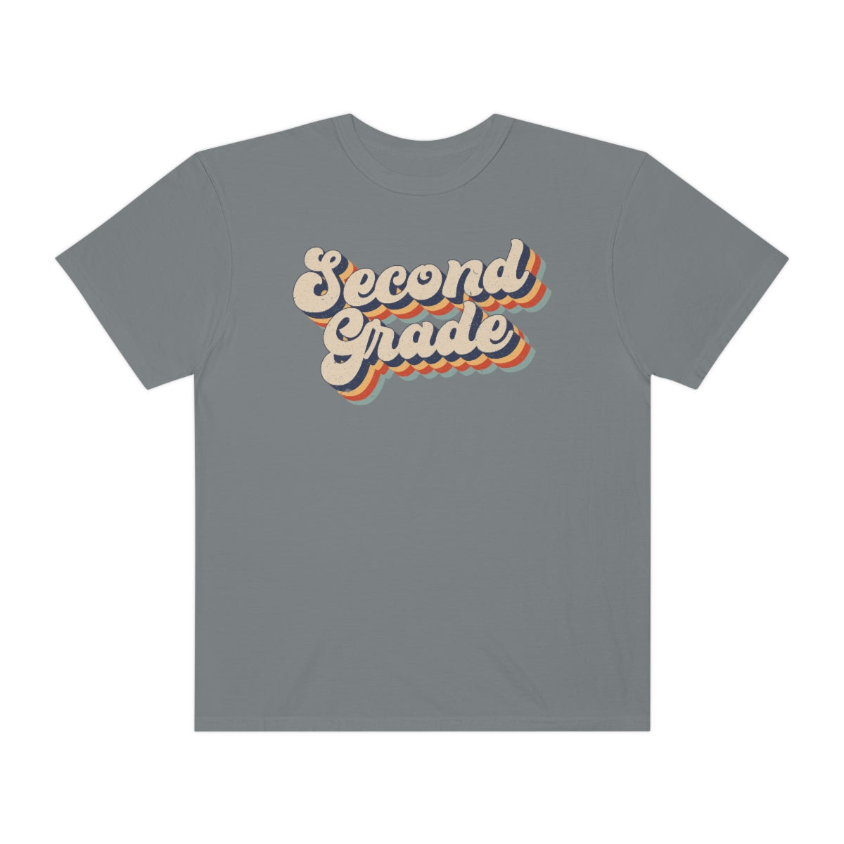 Retro Second Grade Unisex Garment-Dyed Comfort Colors PREMIUM T-shirt