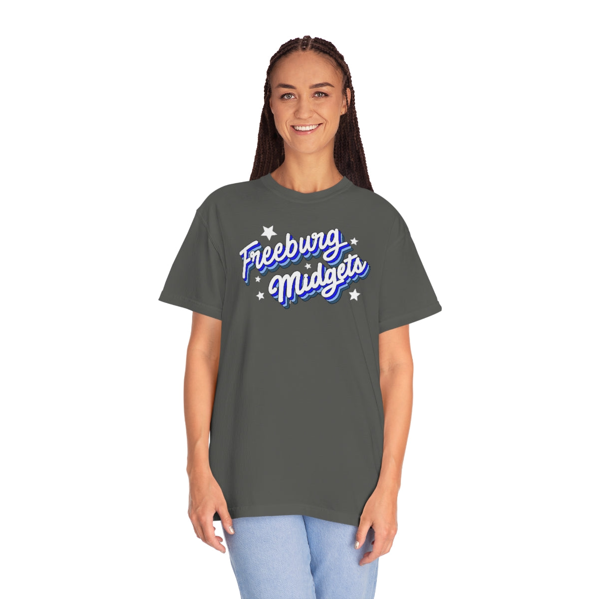 Retro Freeburg Midgets Unisex Garment-Dyed Comfort Colors PREMIUM T-shirt