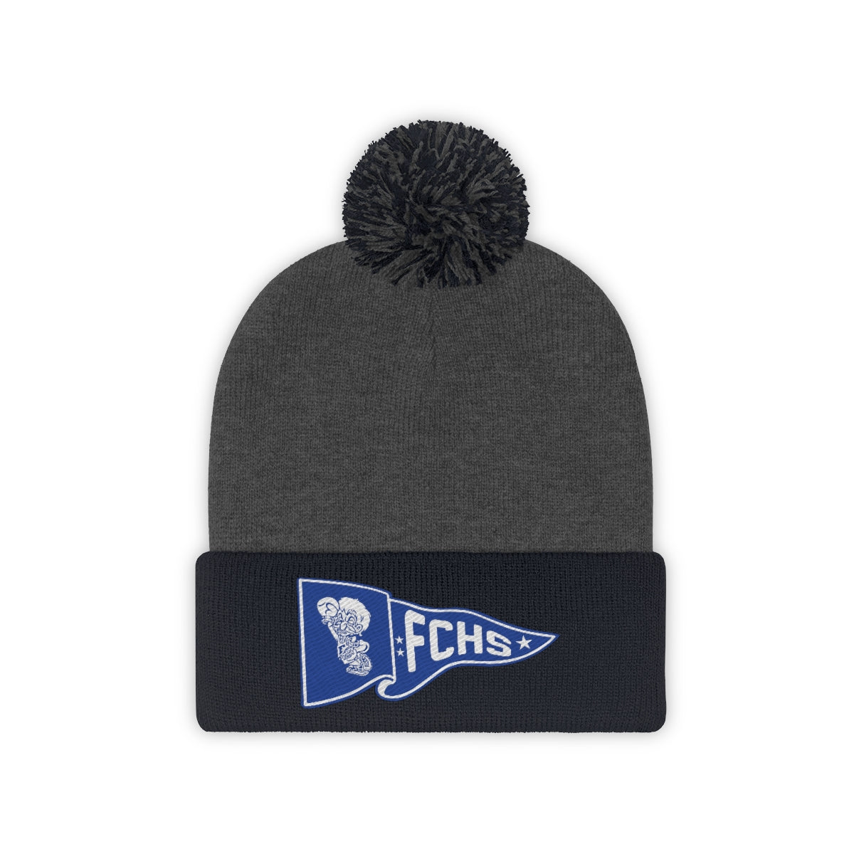 Freeburg Midget Pennant Pom Pom Beanie