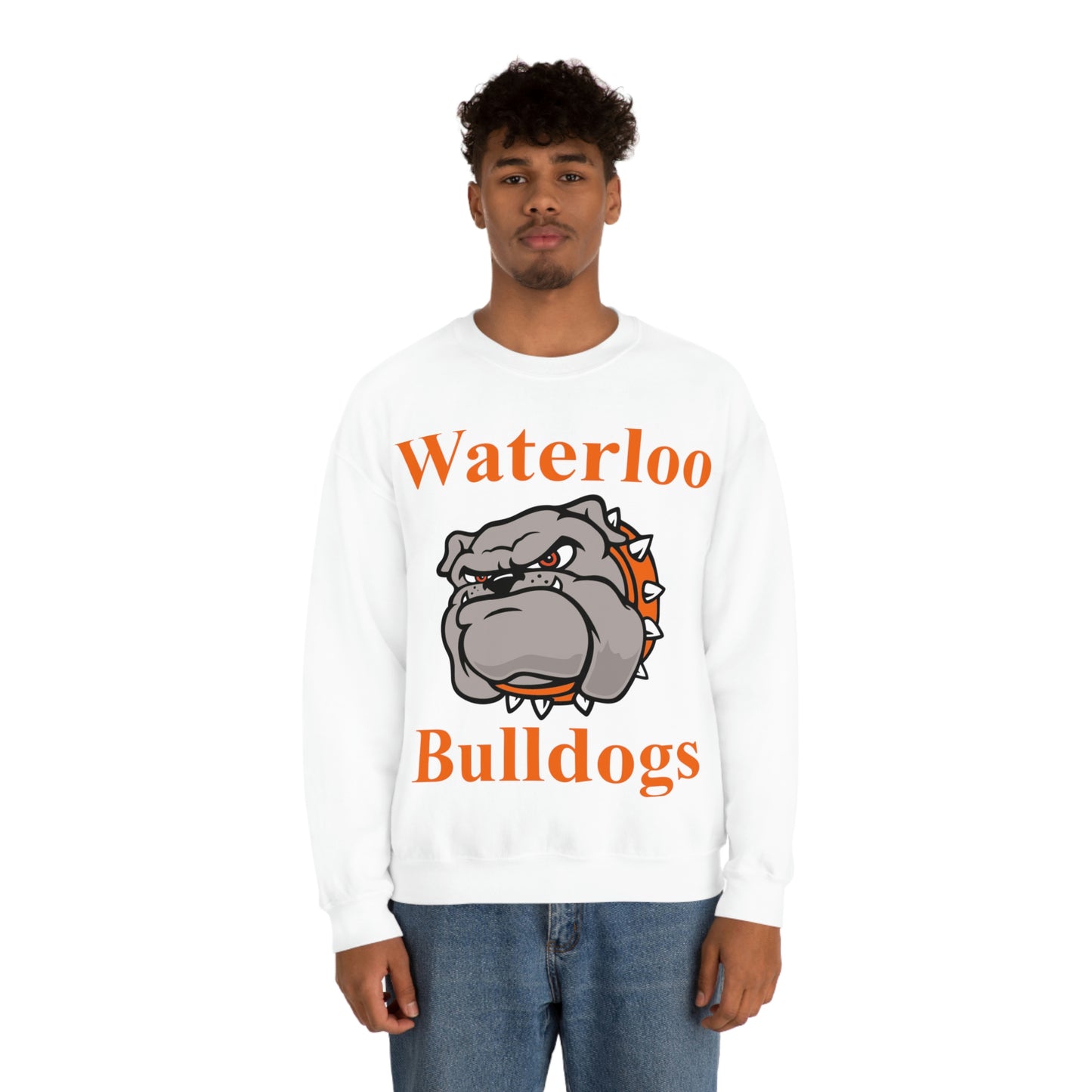 Waterloo Bulldogs Unisex Heavy Blend Crewneck Sweatshirt