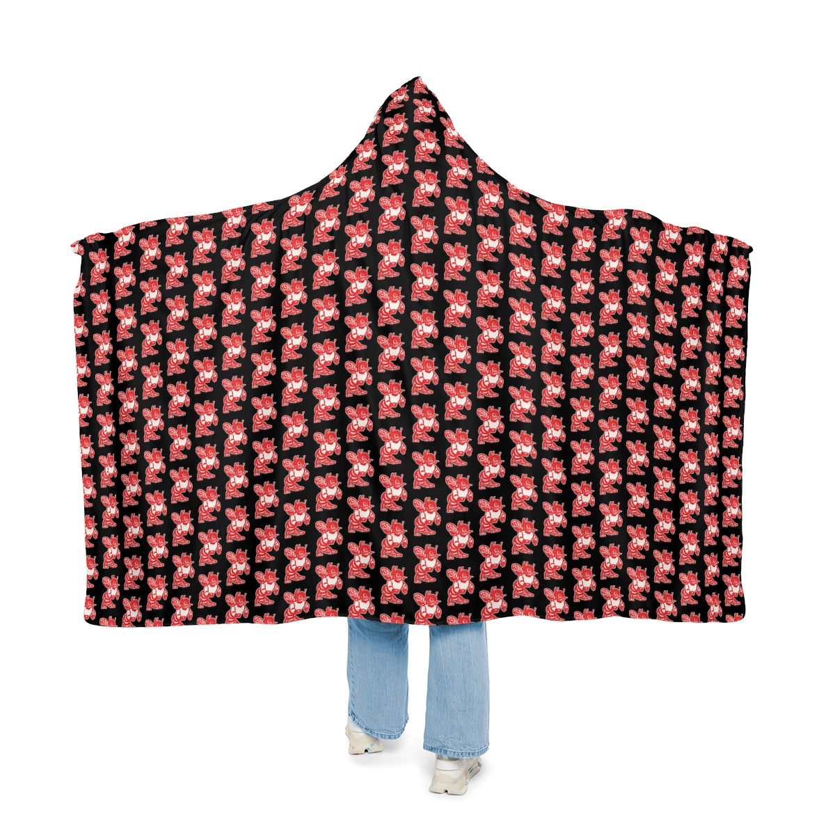 Black Freeburg Hornet Snuggle Blanket