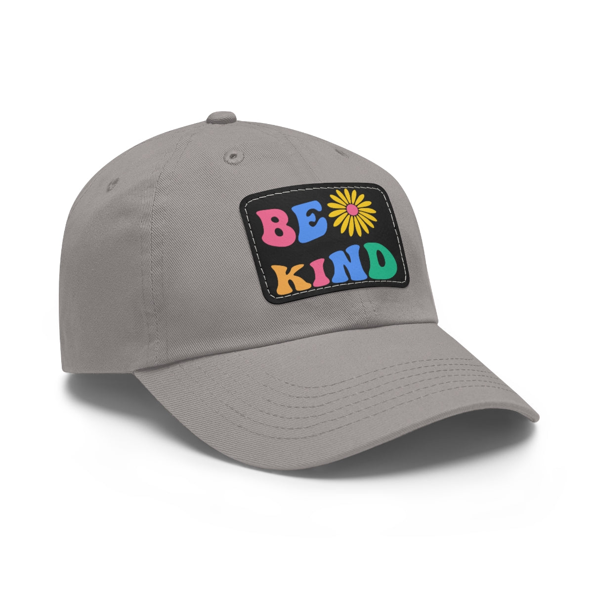 Be Kind Dad Hat with Leather Patch