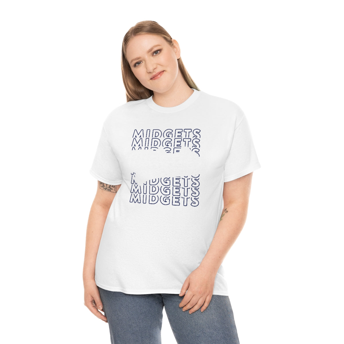 Midget Tail Unisex Heavy Cotton Tee
