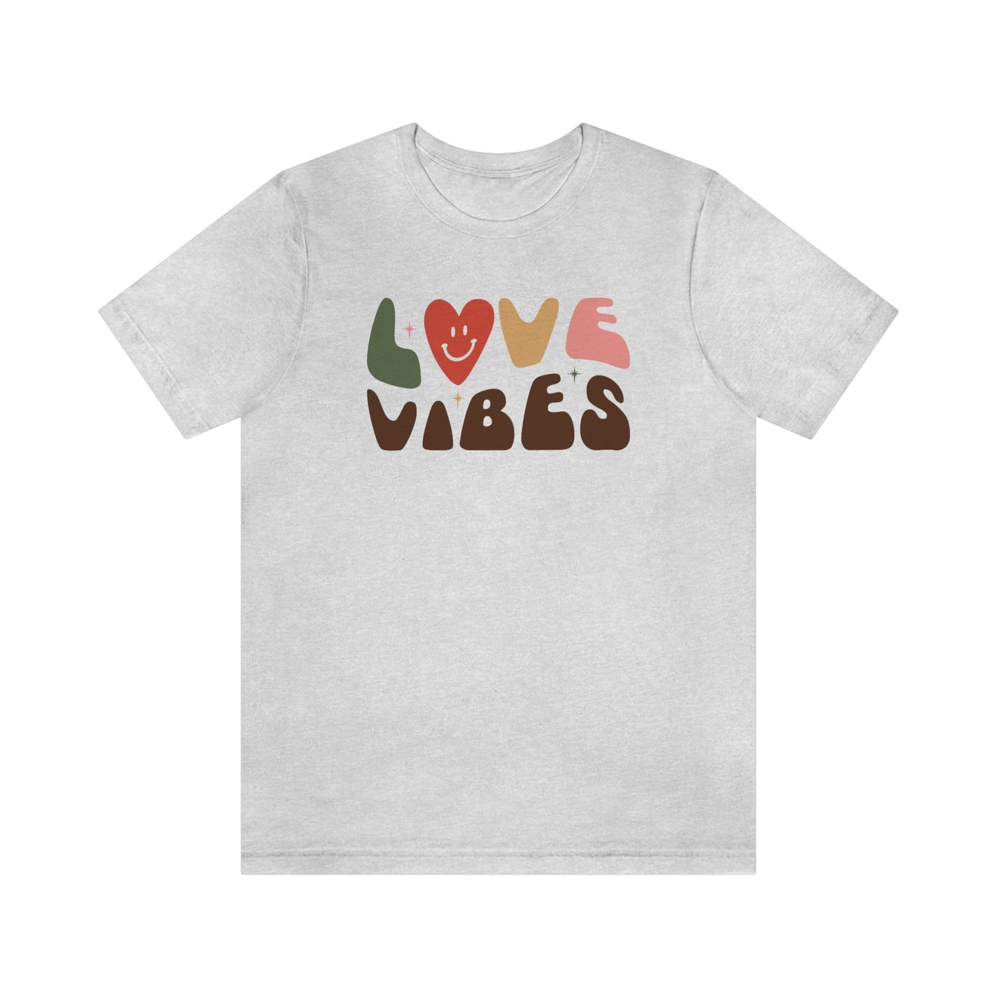 "Love Vibes" Unisex Jersey Short Sleeve Tee