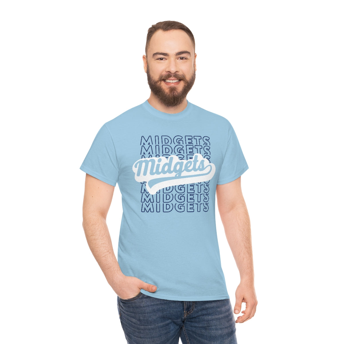 Midget Tail Unisex Heavy Cotton Tee