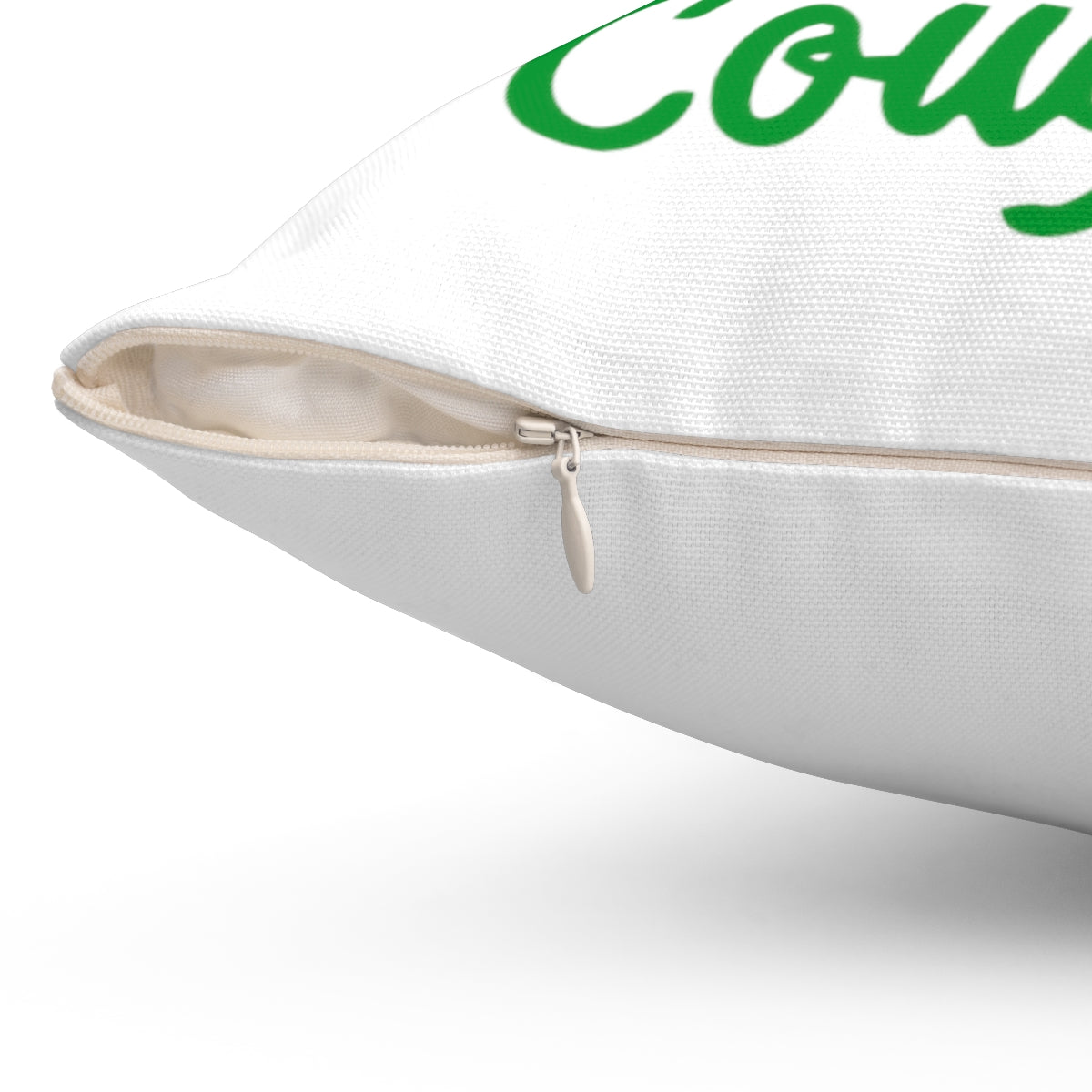 Smithton Cougars Spun Polyester Square Pillow