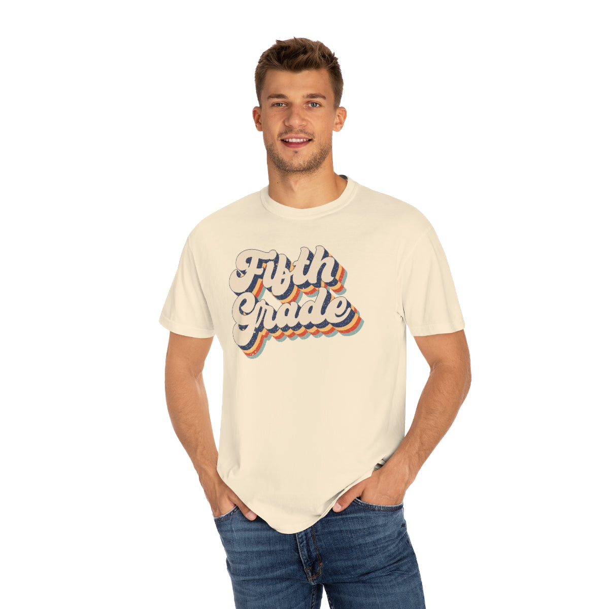 Retro Fifth Grade Unisex Garment-Dyed Comfort Colors PREMIUM T-shirt