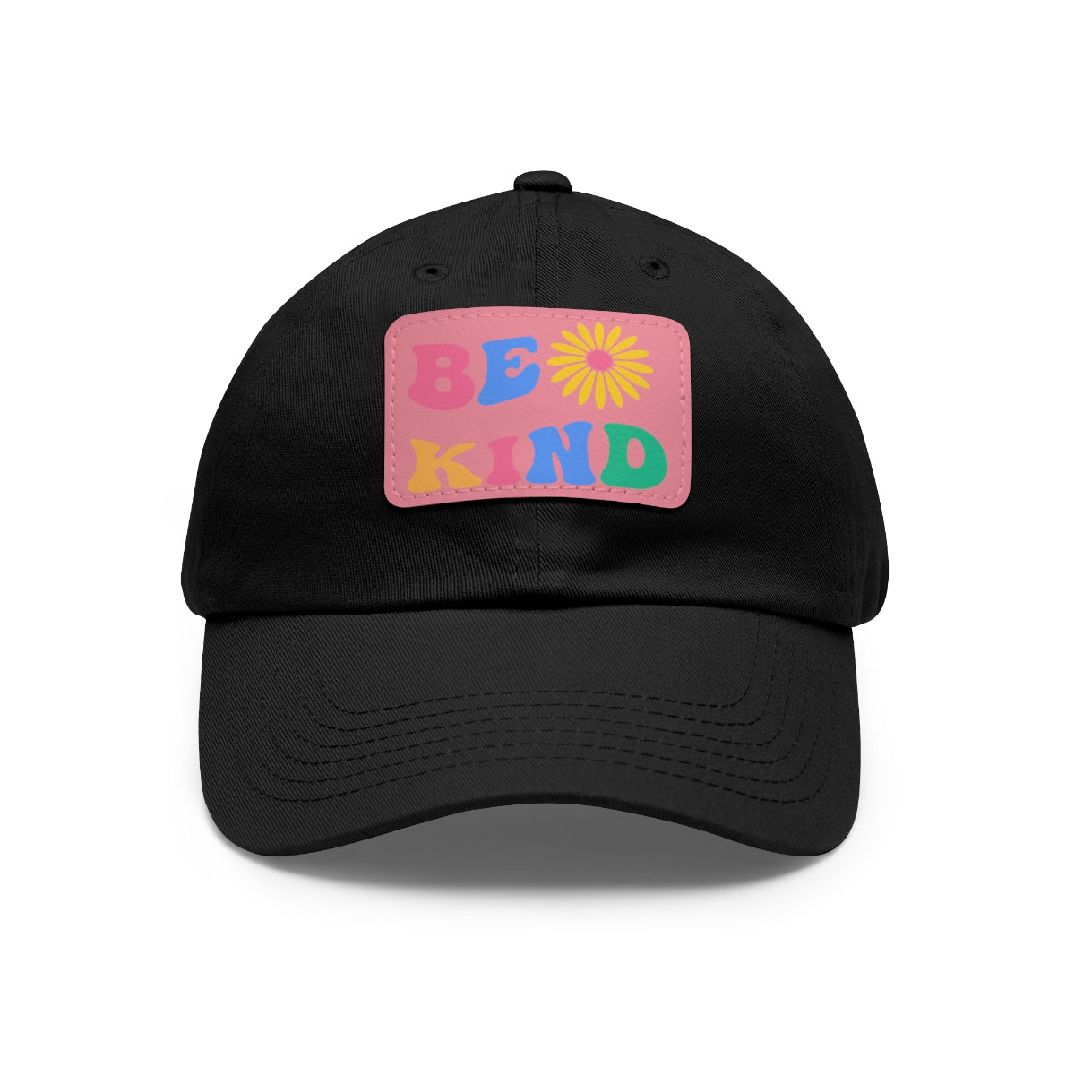 Be Kind Dad Hat with Leather Patch