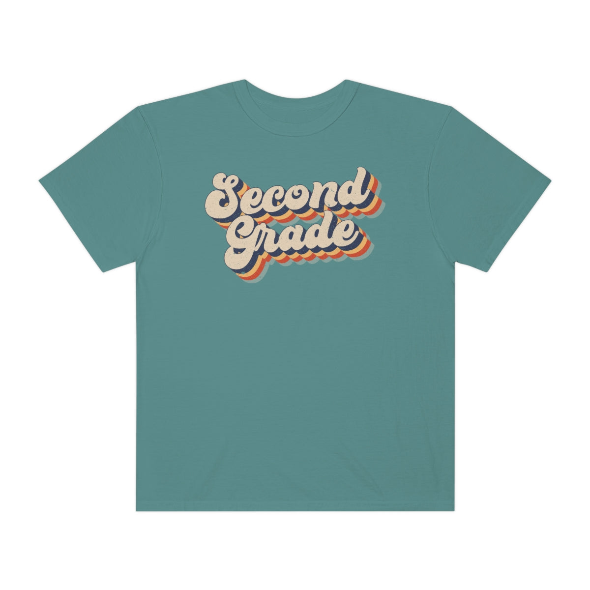 Retro Second Grade Unisex Garment-Dyed Comfort Colors PREMIUM T-shirt