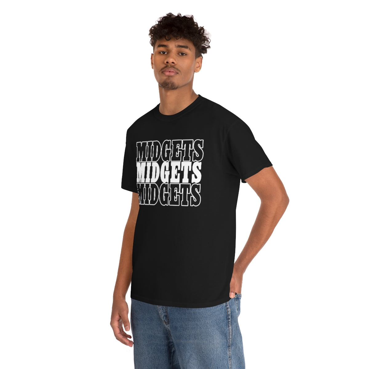 Midget Stack Unisex Heavy Cotton Tee