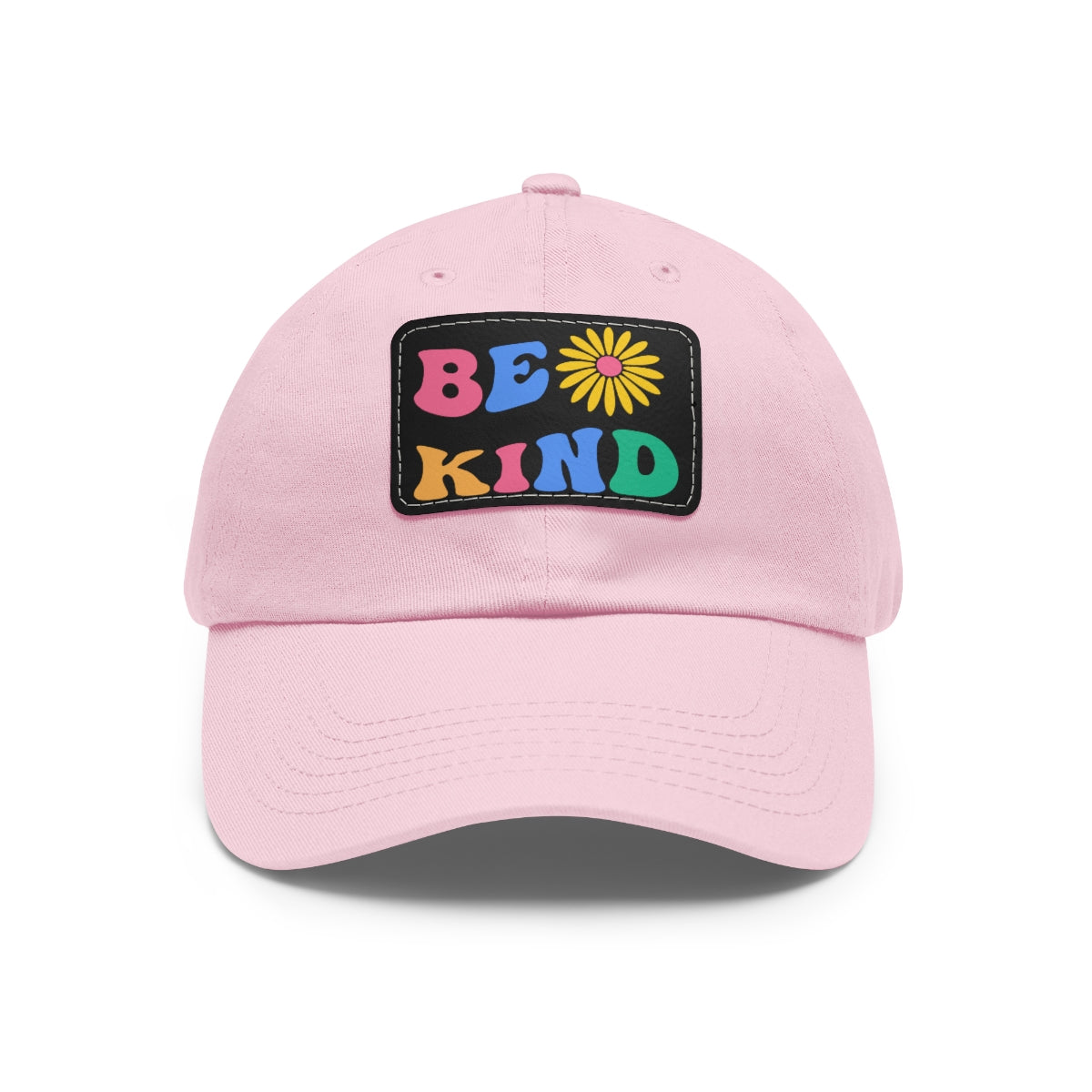 Be Kind Dad Hat with Leather Patch