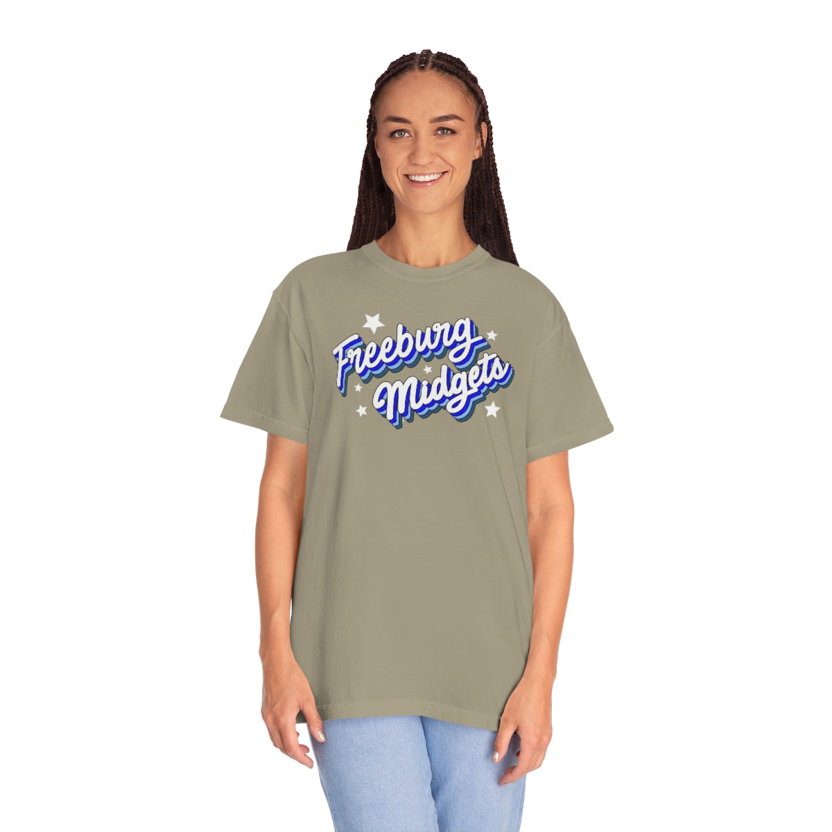 Retro Freeburg Midgets Unisex Garment-Dyed Comfort Colors PREMIUM T-shirt
