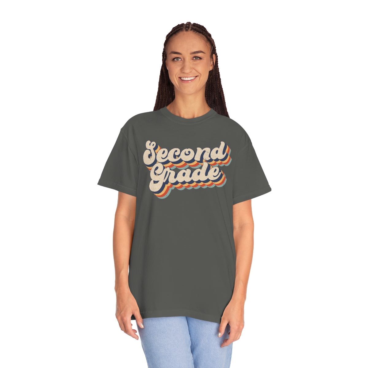 Retro Second Grade Unisex Garment-Dyed Comfort Colors PREMIUM T-shirt