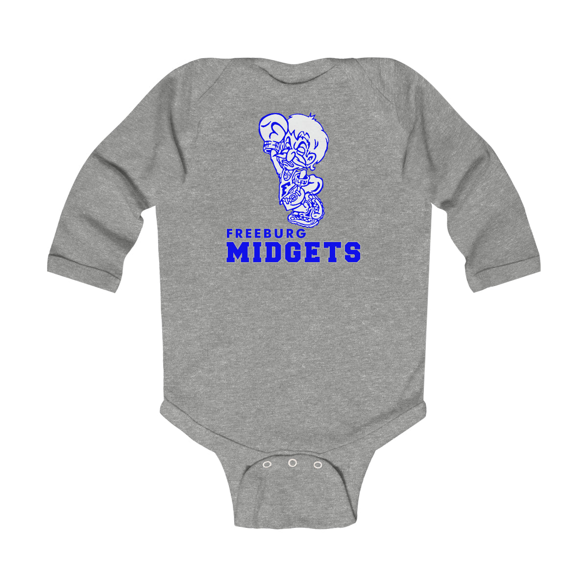 Freeburg Midgets Infant Long Sleeve Bodysuit