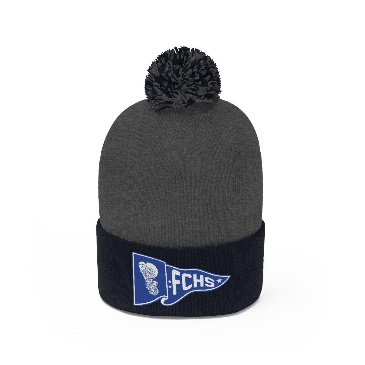 Freeburg Midget Pennant Pom Pom Beanie